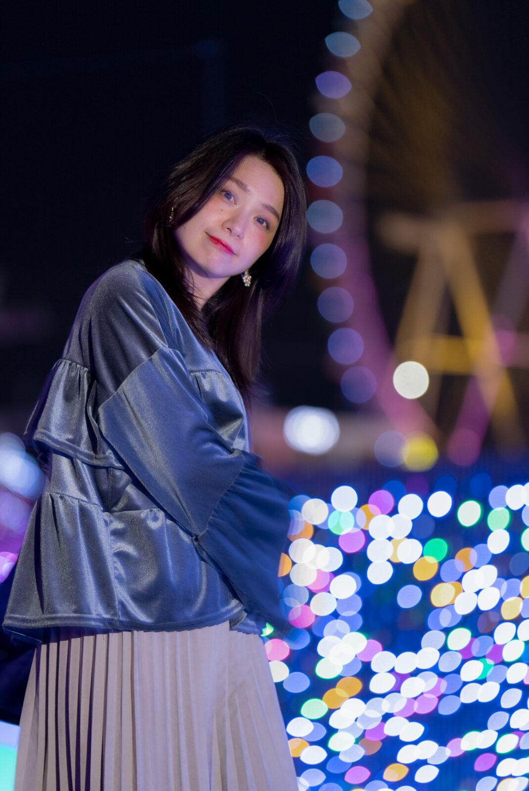 久美子 よみうりランド夜景