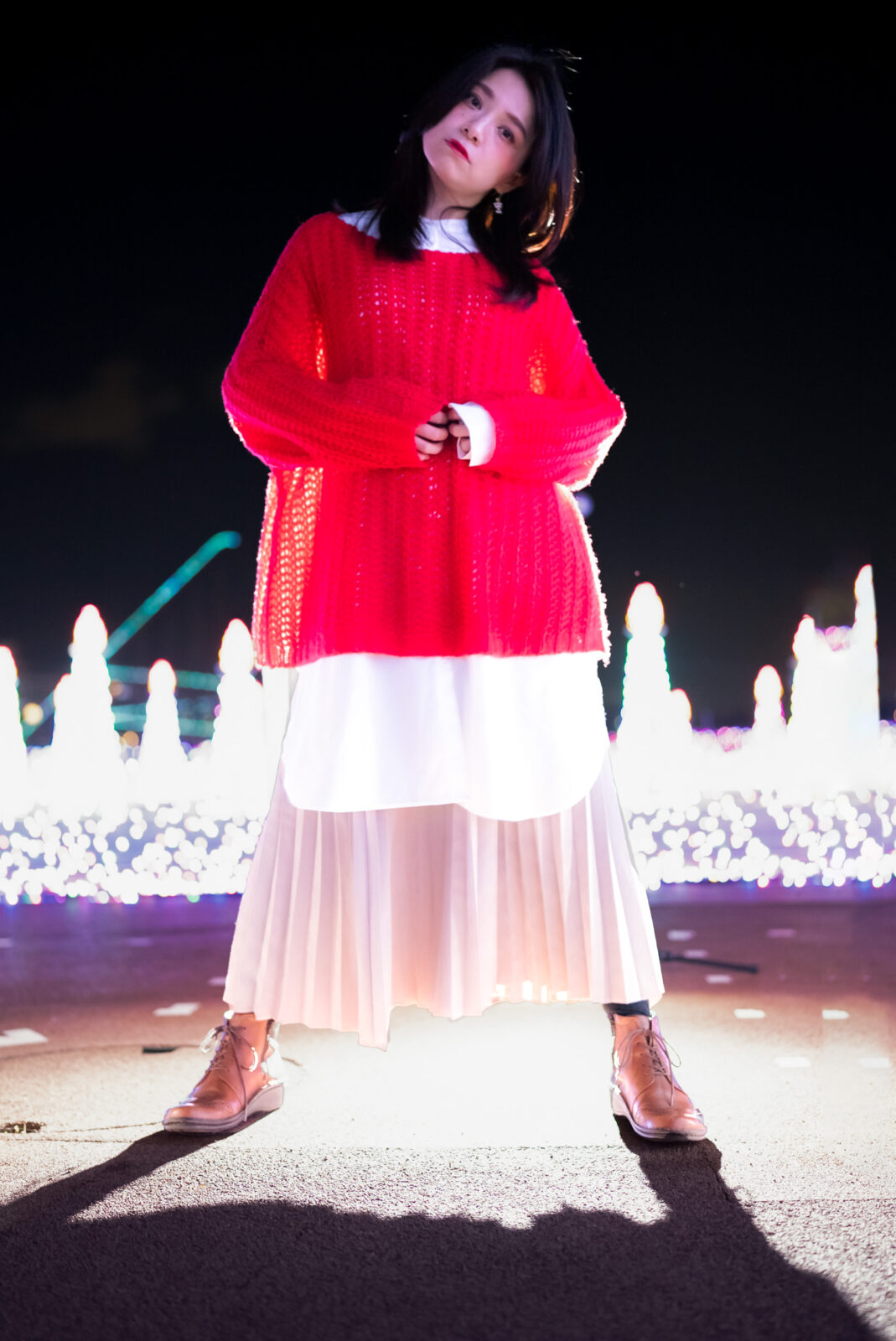 久美子 よみうりランド夜景